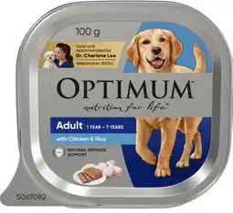 IGA Optimum Wet Dog Food 100g Selected Varieties offer