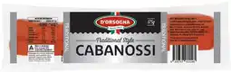 IGA D’Orsogna Cabanossi 175g Selected Varieties offer