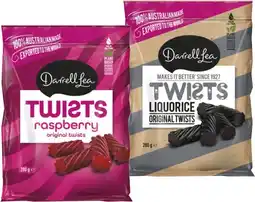 IGA Darrell Lea Liquorice Share Pack 200‑280g Selected Varieties offer