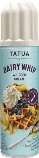 IGA Tatua Dairy Whip Whipped Cream or Mousse 250g Selected Varieties offer