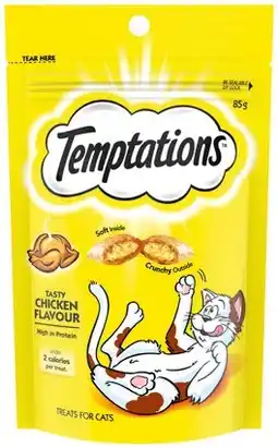 IGA Temptations Cat Treats 85g Selected Varieties offer