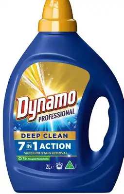 IGA Dynamo Professional Laundry Liquid 2 Litre Selected Varieties offer