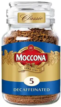 IGA Moccona Freeze Dried Decaffeinated Coffee 100g offer