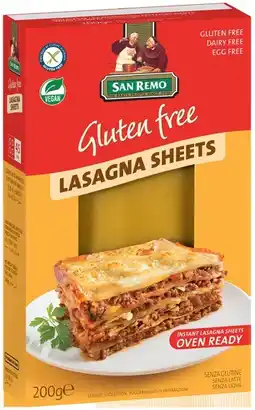 IGA San Remo Gluten Free, Spelt, Pulse Pasta or Pasta Pro 250-350g Selected Varieties offer