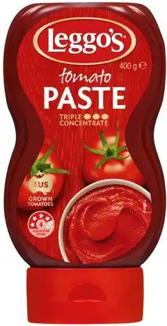 IGA Leggo’s Tomato Paste or Pizza Sauce 390‑400g Selected Varieties offer