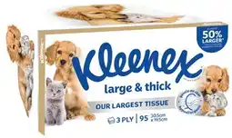 IGA Kleenex Large & Thick Facial Tissues 95 Pack offer