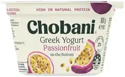IGA Chobani Greek Yogurt Pot 150-160g Selected Varieties offer