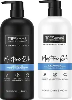 IGA TRESemmé Shampoo or Conditioner 940mL Selected Varieties offer