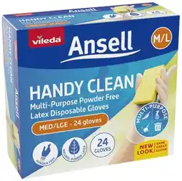 IGA Ansell Handy Clean Disposable Gloves 24 Pack offer