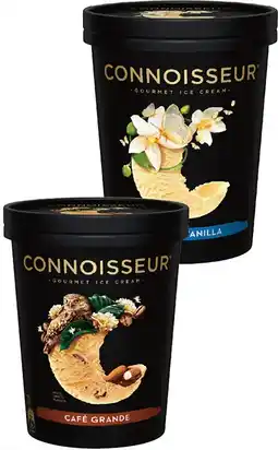 IGA Connoisseur Gourmet Ice Cream 1 Litre Selected Varieties offer
