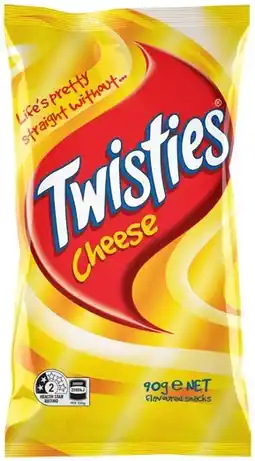 IGA Twisties, Cheetos or Burger Rings 65-90g Selected Varieties offer