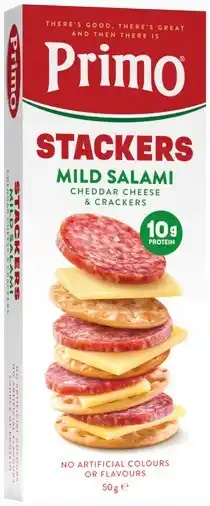 IGA Primo Stackers or Trios 45‑57g Selected Varieties offer