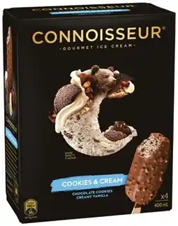 IGA Connoisseur, Cadbury, Nestlé Kit Kat or Oreo Ice Cream 4‑6 Pack Selected Varieties offer