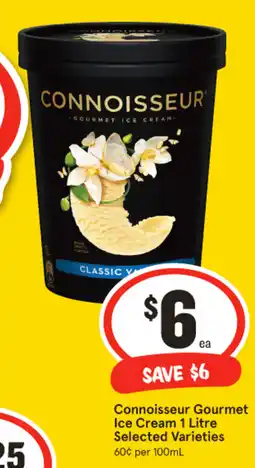IGA Connoisseur Gourmet Ice Cream offer