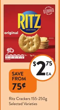 Foodworks Ritz Crackers offer