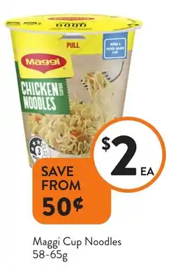Foodworks Maggi Cup Noodles offer