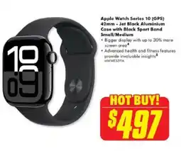The Good Guys Apple Watch Series 10 (GPS) 42mm offer