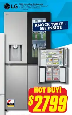 The Good Guys LG 508L InstaView Refrigerator offer