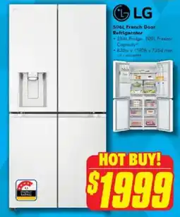 The Good Guys LG 506L French Door Refrigerator offer