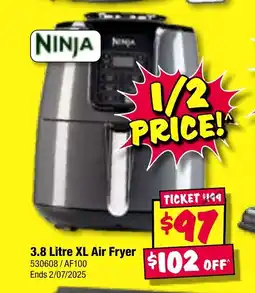 JB Hi-Fi NINJA 3.8 Litre XL Air Fryer offer