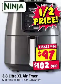 JB Hi-Fi NINJA 3.8 Litre XL Air Fryer offer