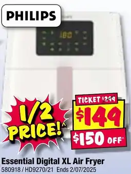JB Hi-Fi PHILIPS Essential Digital XL Air Fryer offer