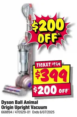 JB Hi-Fi Dyson Ball Animal Origin Upright Vacuum offer