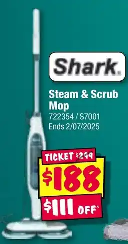 JB Hi-Fi Shark Steam & Scrub Мор offer