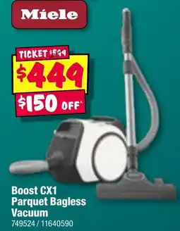 JB Hi-Fi Miele Boost CX1 Parquet Bagless Vacuum offer