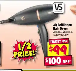 JB Hi-Fi 3Q Brilliance Hair Dryer offer