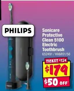 JB Hi-Fi PHILIPS Sonicare Protective Clean 5100 Electric Toothbrush offer