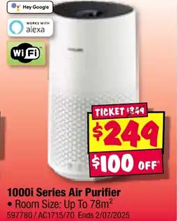 JB Hi-Fi 1000i Series Air Purifier offer