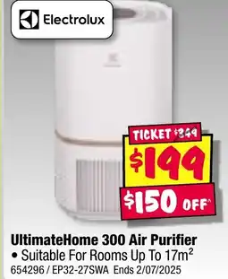 JB Hi-Fi Electrolux UltimateHome 300 Air Purifier offer