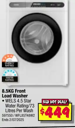 JB Hi-Fi 8.5KG Front Load Washer offer