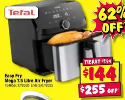 JB Hi-Fi Tefal Mega 7.5 Litre Air Fryer offer