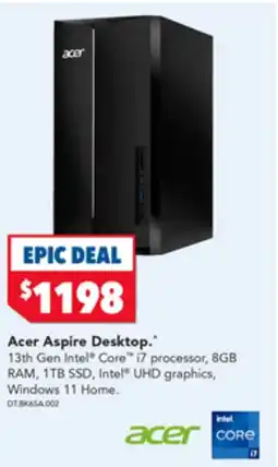 Harvey Norman Acer Aspire Desktop offer