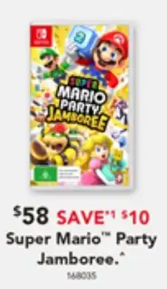 Harvey Norman Super mario party jamboree offer