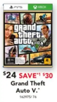 Harvey Norman Grand Theft Auto V offer
