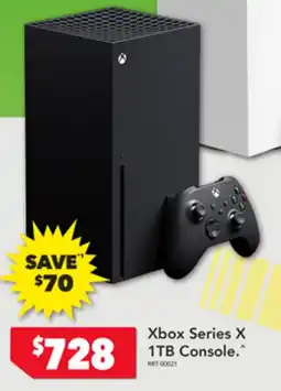 Harvey Norman Xbox Series X 1TB Console offer