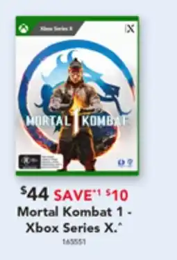 Harvey Norman Mortal Kombat 1 - Xbox Series offer