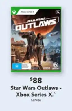 Harvey Norman $88 Star Wars Outlaws - Xbox Series X offer