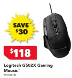 Harvey Norman Logitech G502X Gaming offer