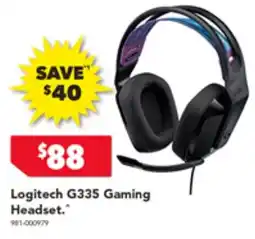 Harvey Norman Logitech G335 Gaming Headset offer