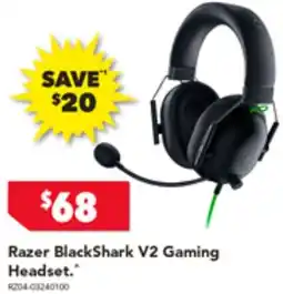 Harvey Norman Razer BlackShark V2 Gaming Headset offer