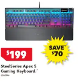 Harvey Norman SteelSeries Apex 5 Gaming Keyboard offer