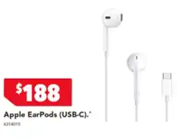 Harvey Norman Apple EarPods (USB-C) offer