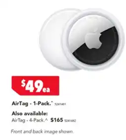 Harvey Norman AirTag-4-Pack offer