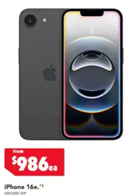 Harvey Norman iPhone 16e offer
