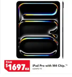 Harvey Norman iPad Pro with M4 Chip offer