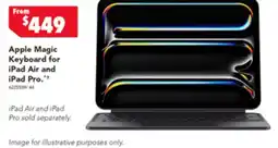 Harvey Norman Apple Magic Keyboard for iPad Air and iPad Pro offer